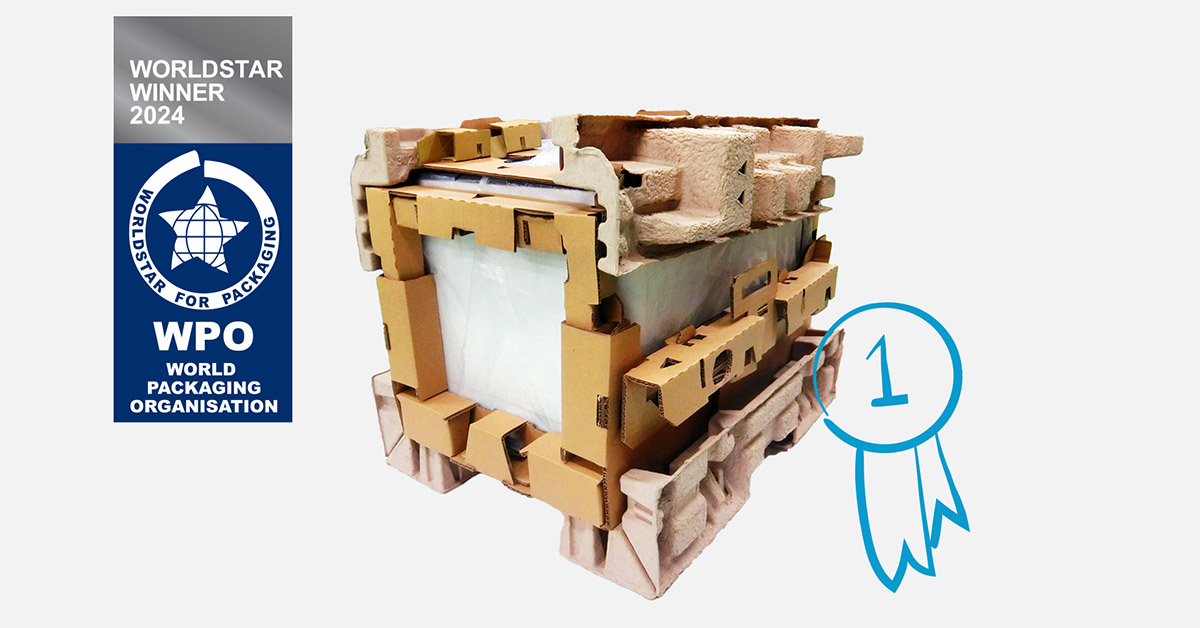Product packaging for colour A4 printer wins the WORLDSTAR 2024